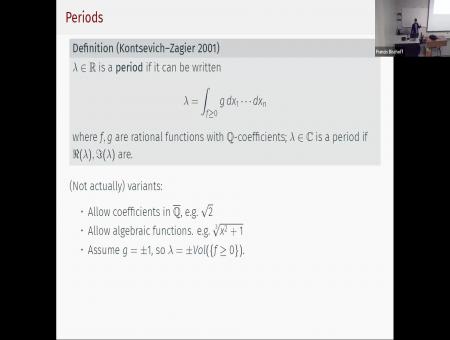 Periods and Quantization