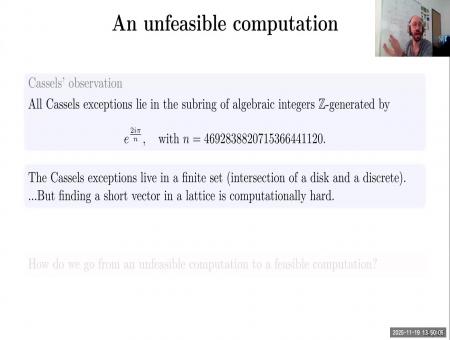 Castles of numbers, and a bit of rethinking